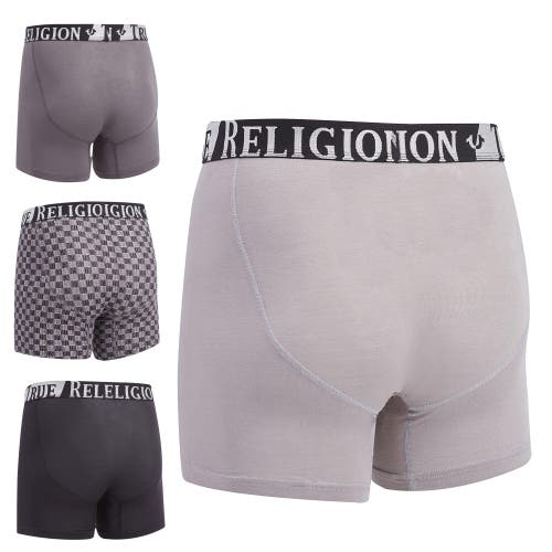 True Religion Boxer Briefs Stretch Underwear Pack Of 4 In Multi