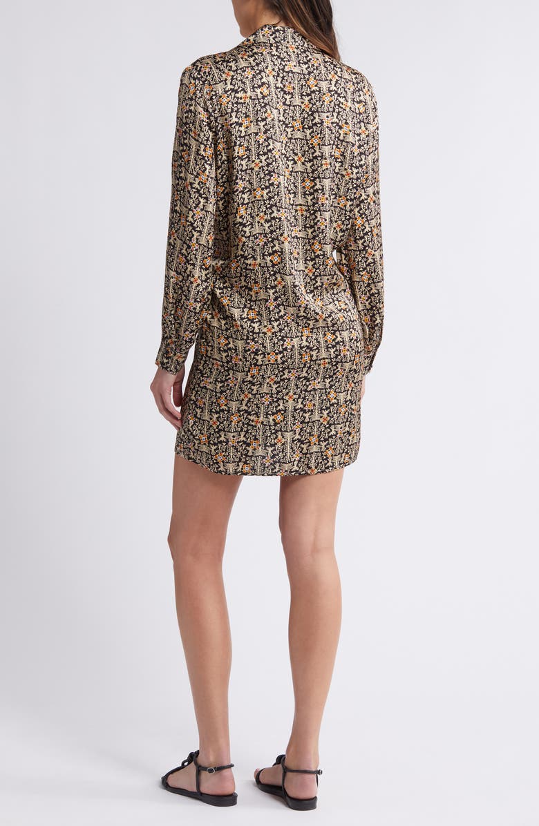 SESSÙN Holda Long Sleeve Shirtdress, Alternate, color, 