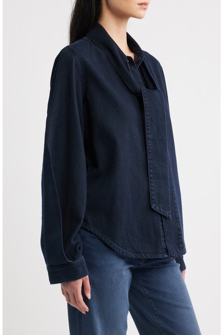 Simone Tie Shirt, Alternate, color, NIGHTFALL AURA