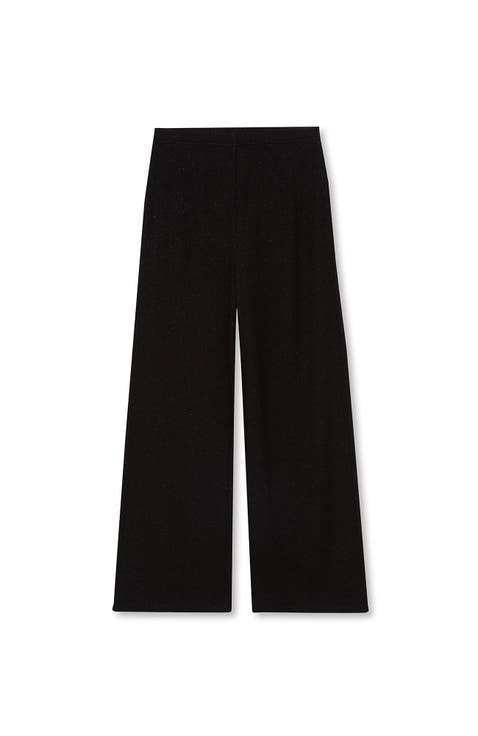 Girls Wide Leg Sparkly Pants