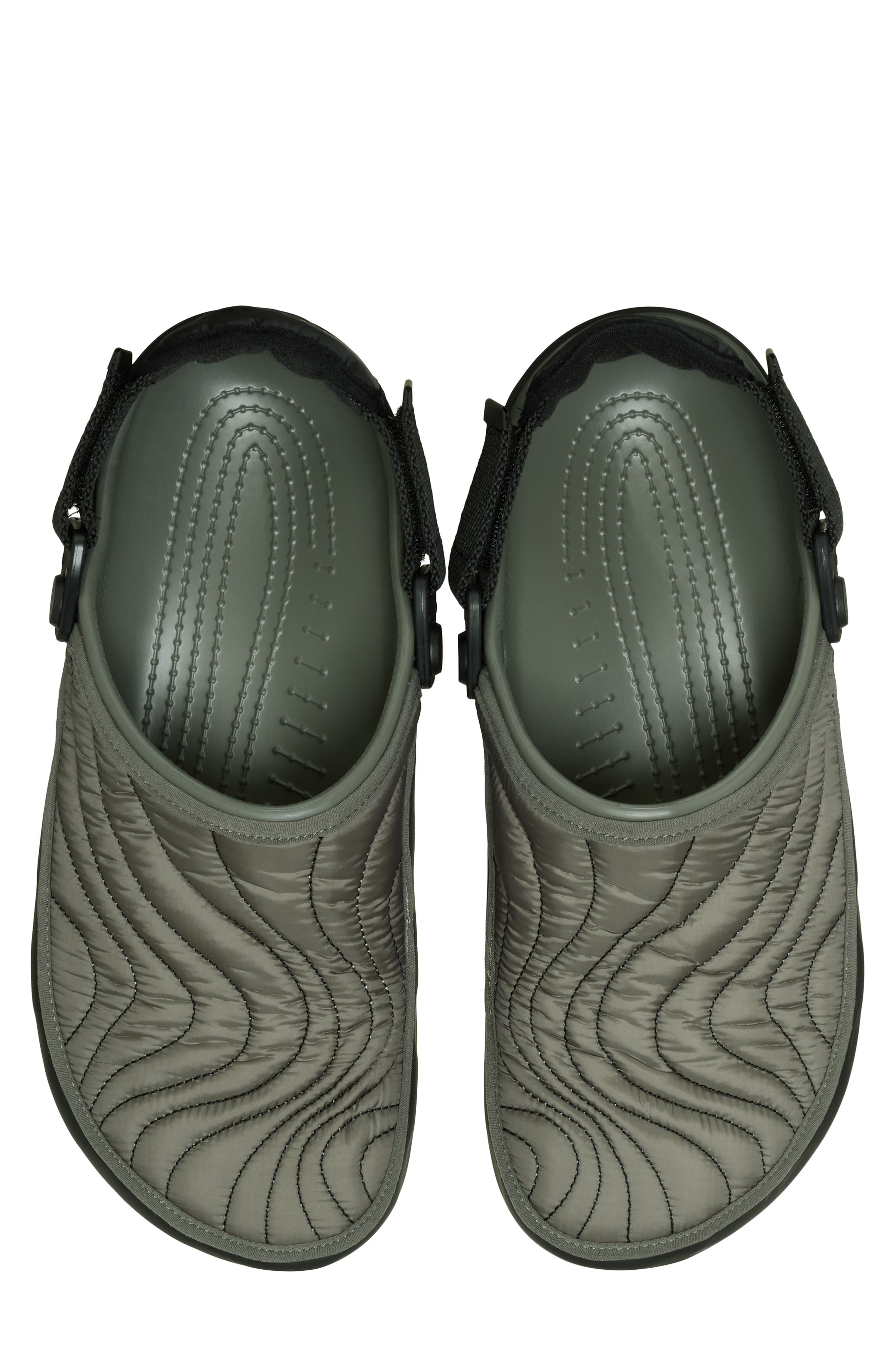 CROCS Classic Quilted Clog, Alternate, color, Galactic Grey