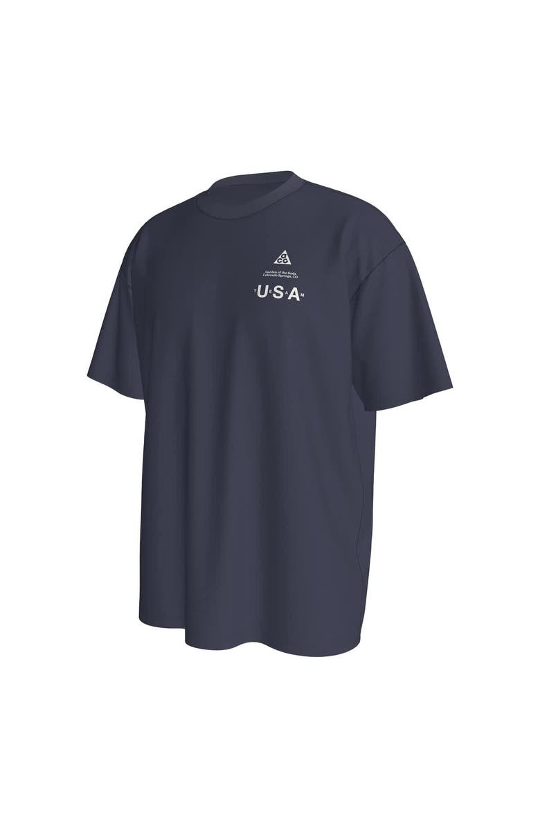 Nike Men's Nike ACG  Navy Team USA Dri-FIT T-Shirt, Alternate, color, Navy