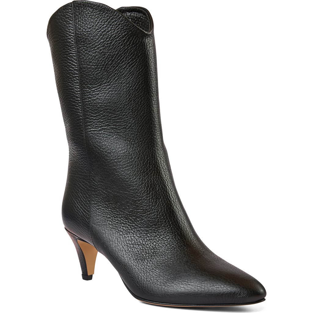 Bruno Magli Mandriana Kitten Heel Bootie In Black