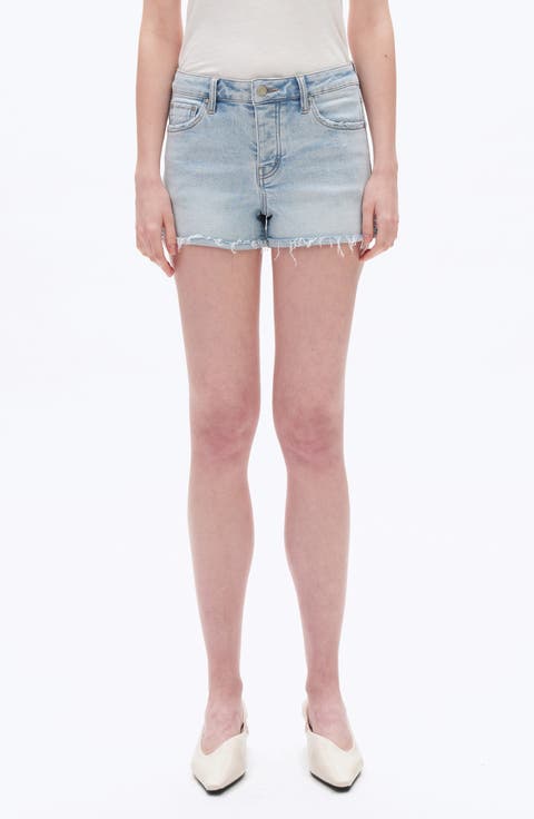Cutoff Denim Shorts