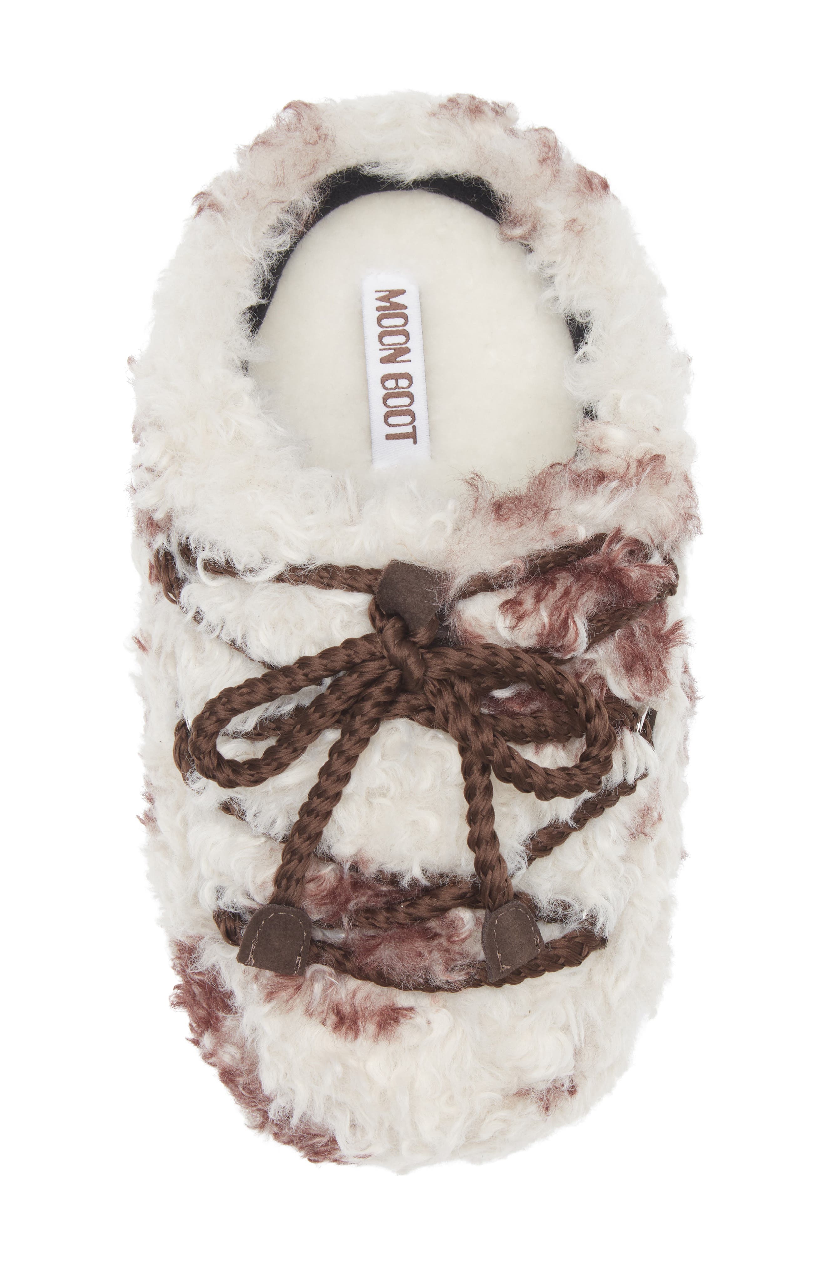 Moon Boot<sup>®</sup> EVX Curly Water Repellent Mule, Alternate, color, Cow