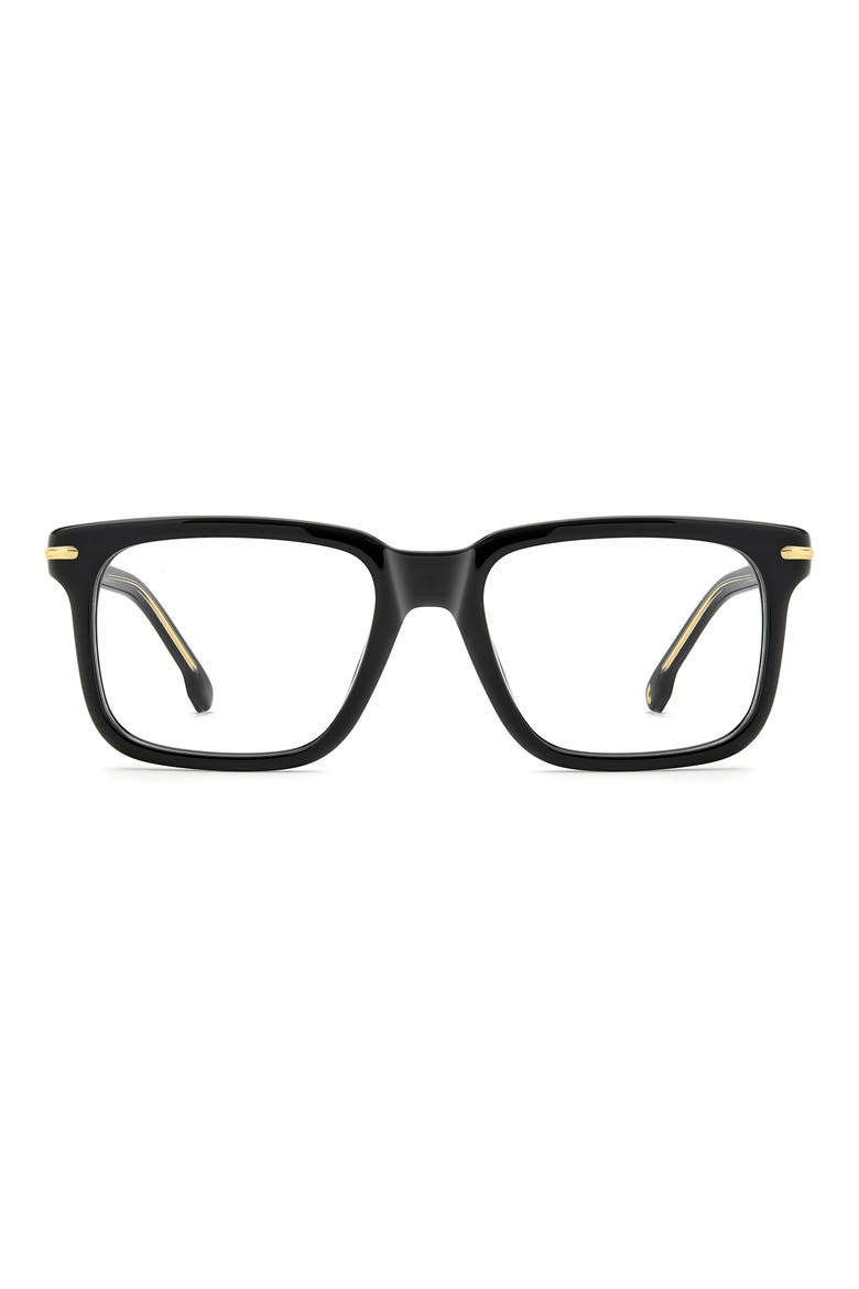 54mm Rectangular Optical Glasses, Main, color, BLACK
