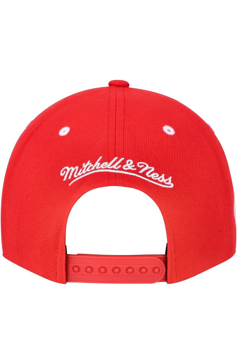 Mitchell & Ness Men's Mitchell & Ness Red Detroit Red Wings LOFI Pro Snapback Hat, Alternate, color,