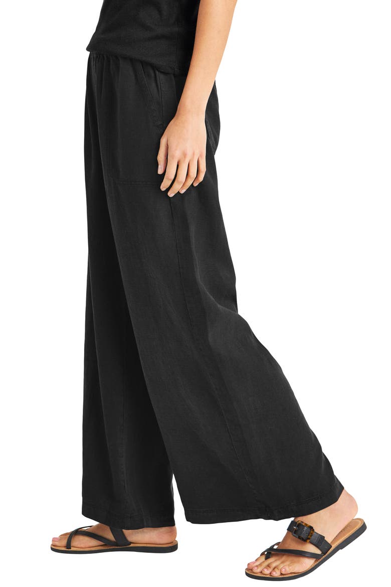 Angie Palazzo Pants, Alternate, color, BLACK
