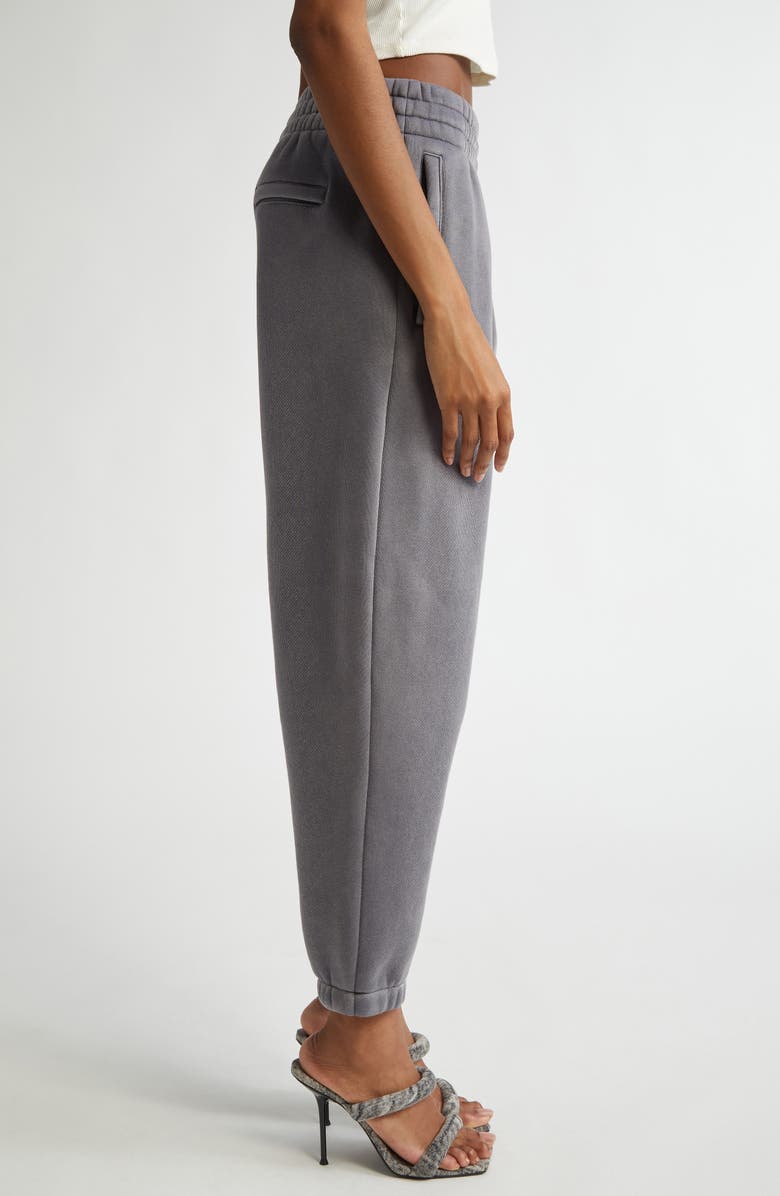 Alexander Wang Essential Logo French Terry Sweatpants, Alternate, color,