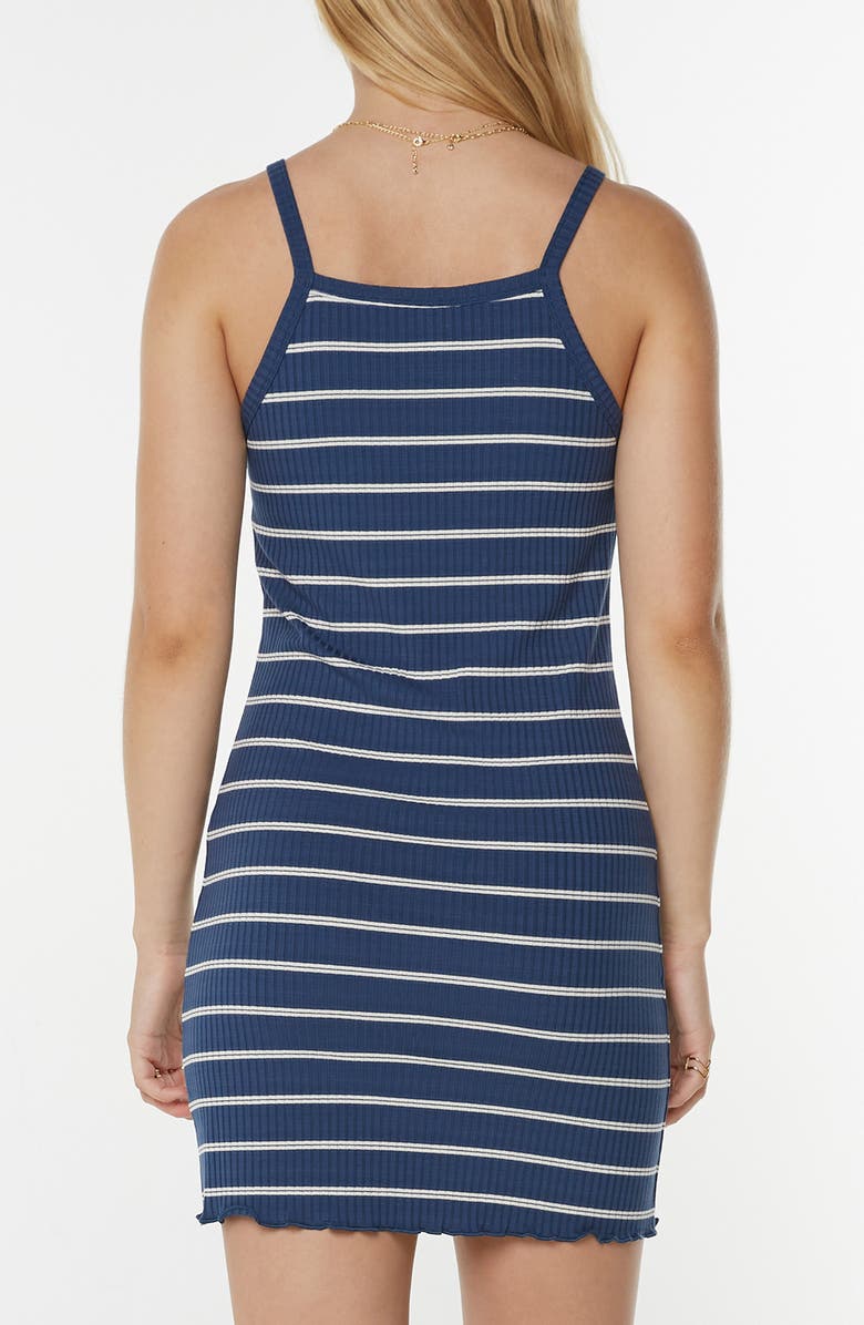 Roxy Cool Sunsetz Rib Minidress, Alternate, color, Sargasso Sea Sailing Stripe