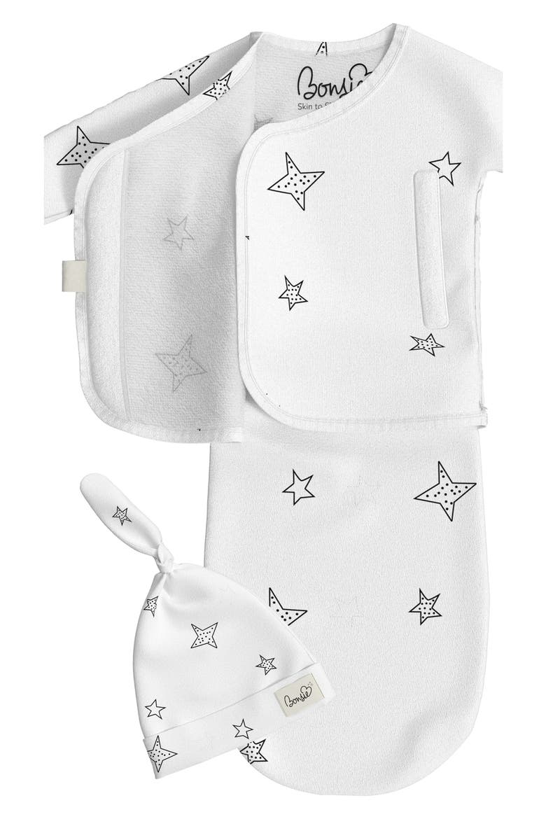 Baby Skin to Skin Girl or Boy, Bag and Hat Set, Alternate, color, STARS