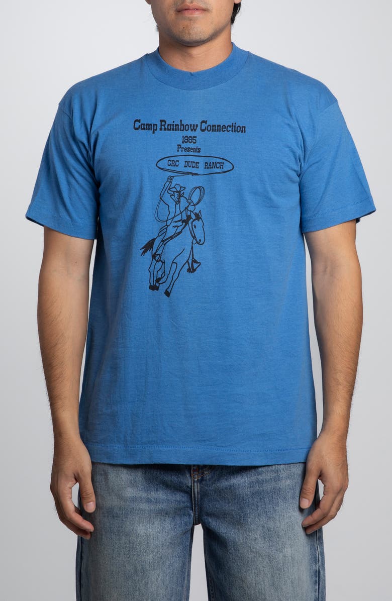 Elwood Vintage '95 Camp Rainbow Graphic T-Shirt, Main, color, Blue