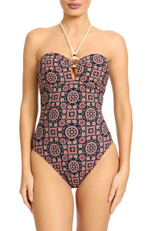 Maggy Bandeau One-Piece Swimsuit