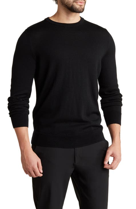 Crewneck Merino Wool Sweater (Regular, Big & Tall)