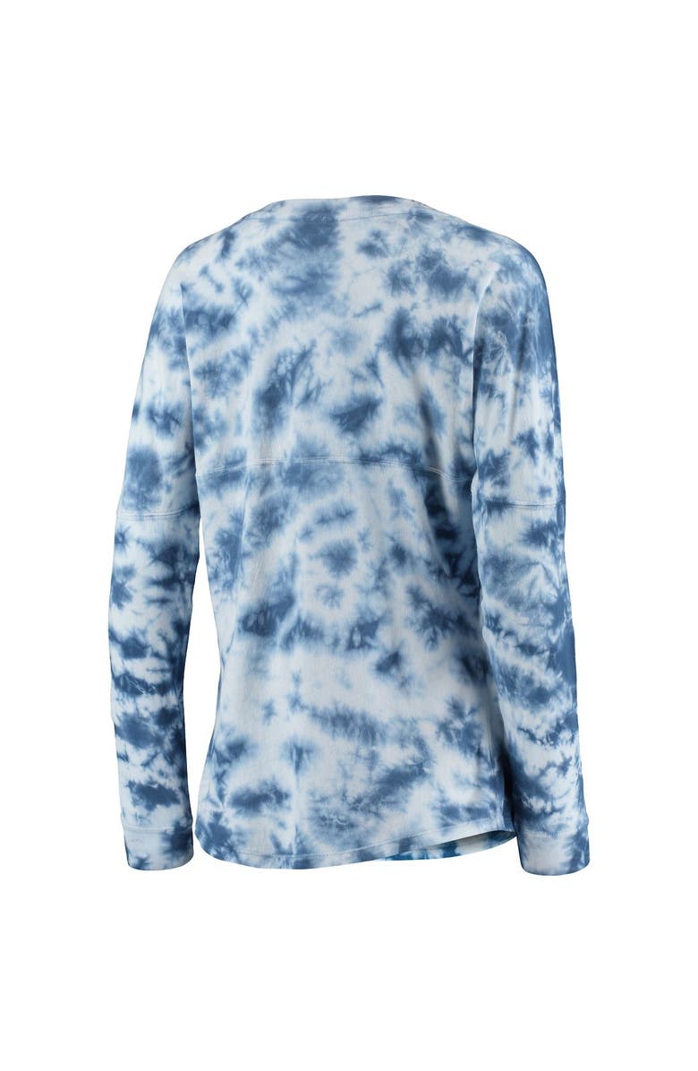 New Era Women's New Era Royal Chicago Cubs Tie-Dye Long Sleeve T-Shirt, Alternate, color, Royal