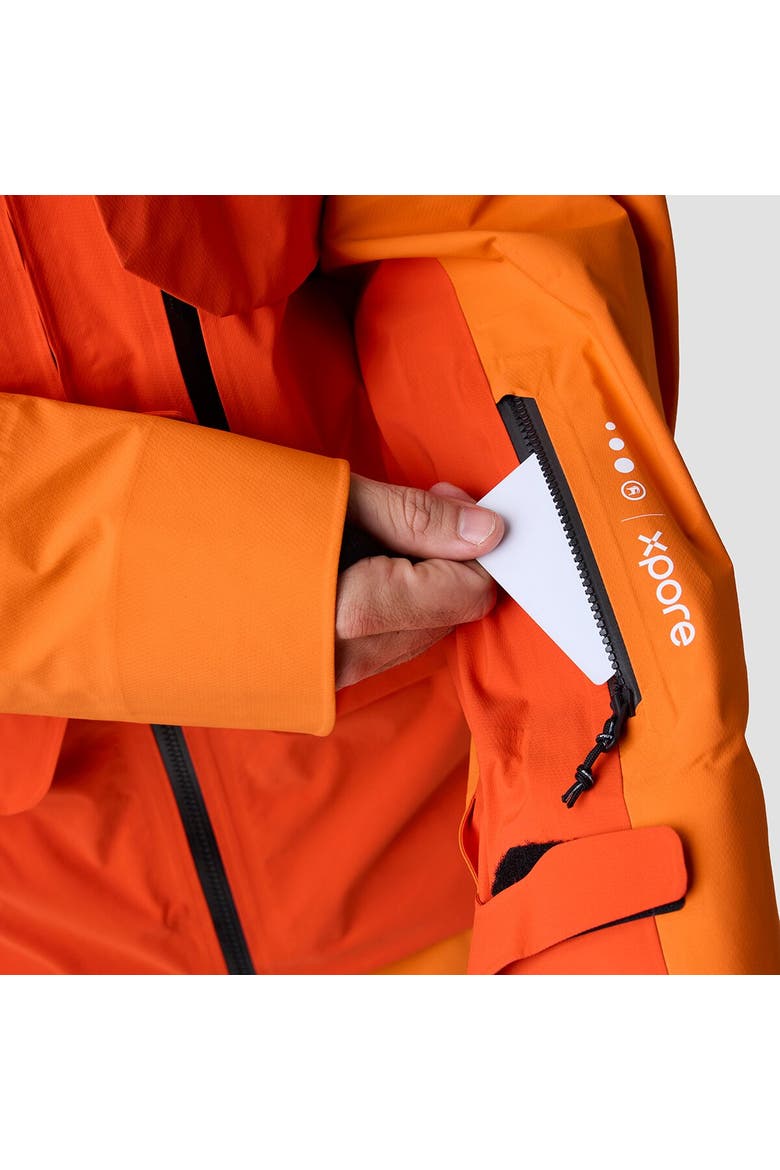 Bga Cottonwoods Xpore Lt Jacket G2 - Men's, Alternate, color, Route Red/Boundary Orange