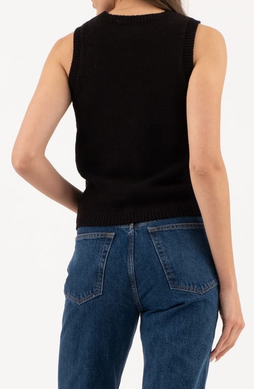 BLU PEPPER BLU PEPPER SOLID SLEEVELESS SWEATER