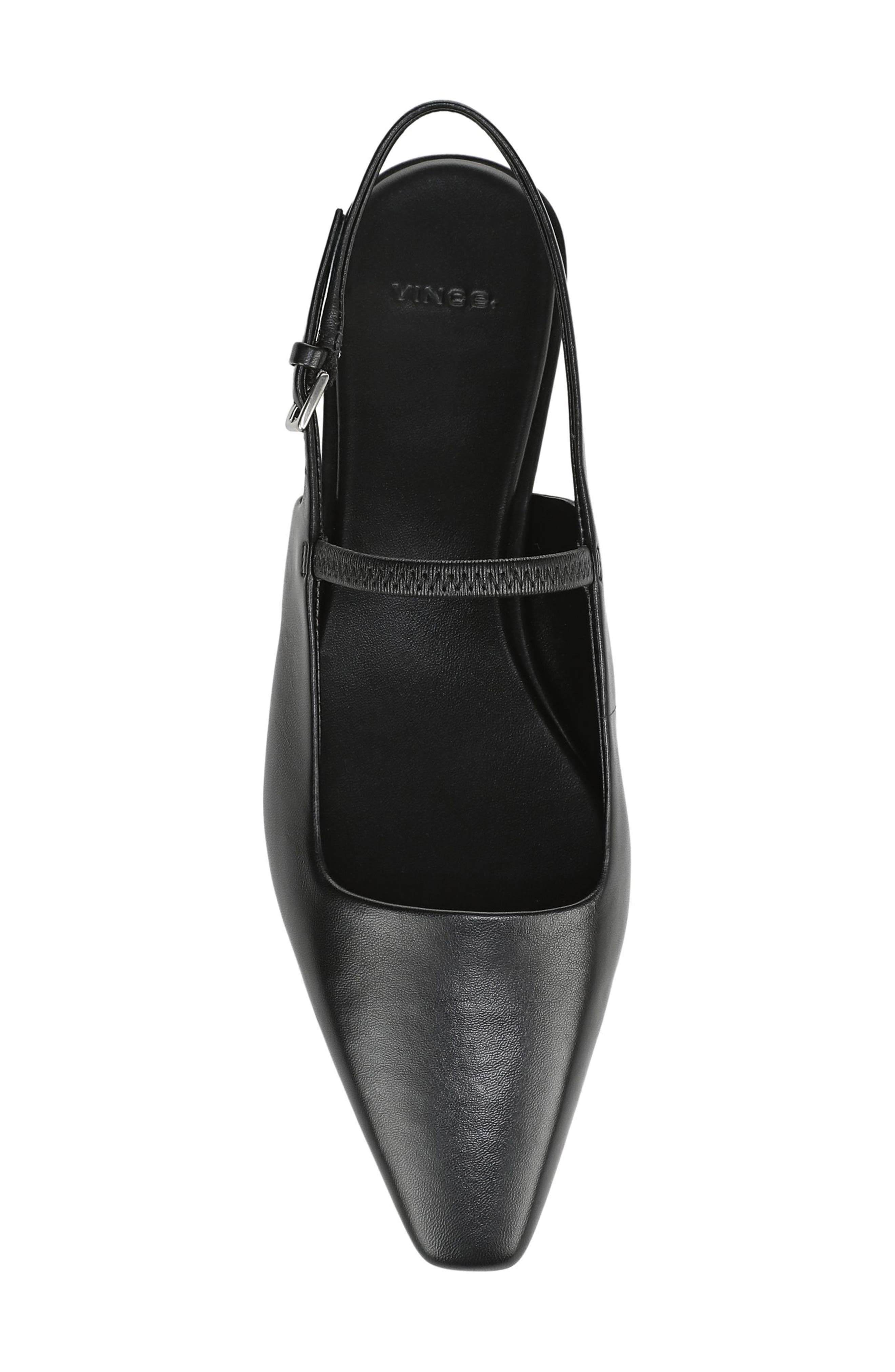 Allie Slingback Pump, Alternate, color, BLACK