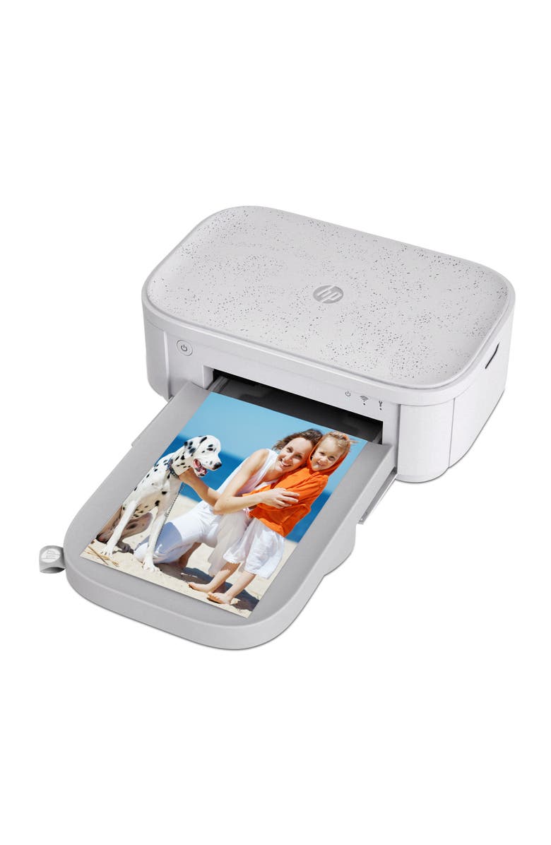 HP Sprocket Studio Plus 4x6 Instant Photo Printer, with Bundle, Alternate, color, White