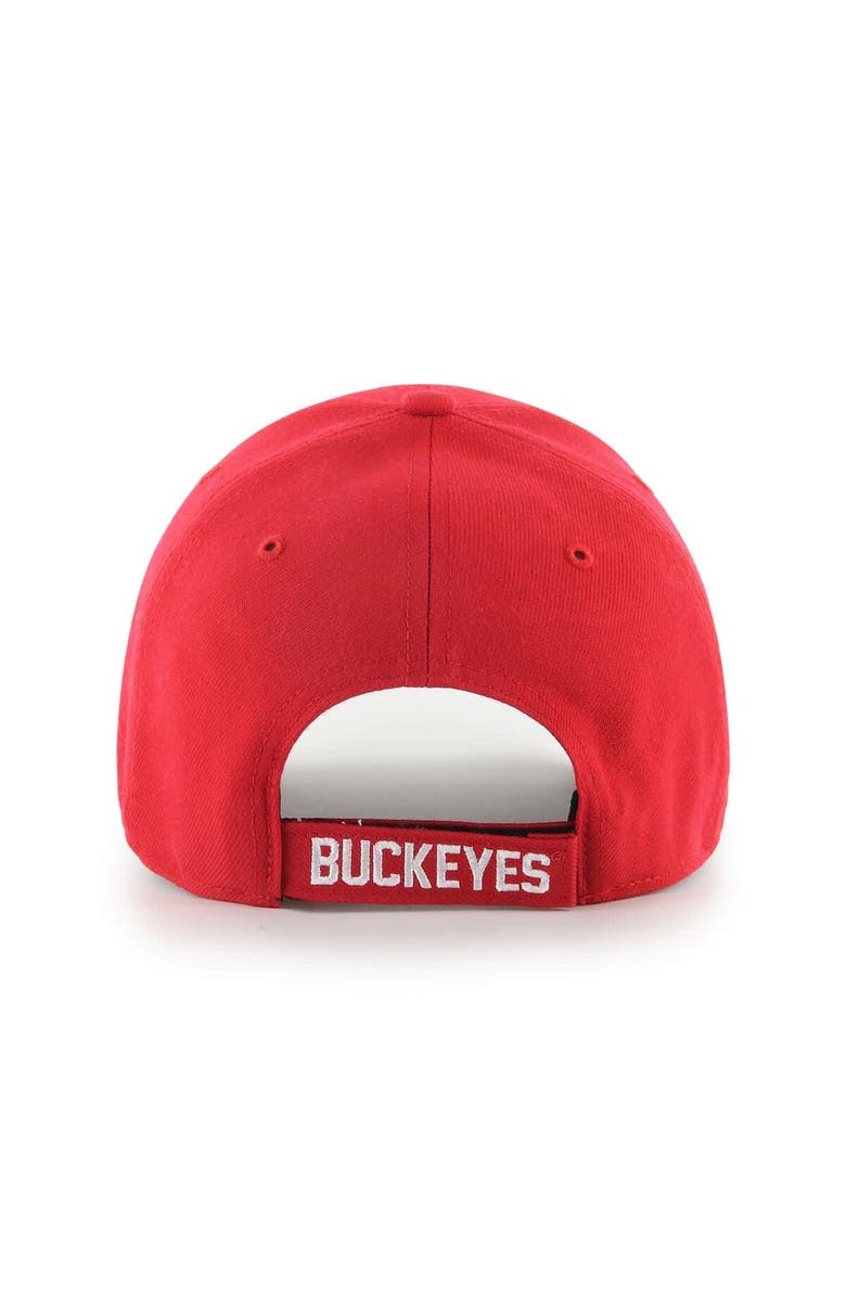 '47 Men's '47  Red Ohio State Buckeyes MVP Adjustable Hat, Alternate, color, Red
