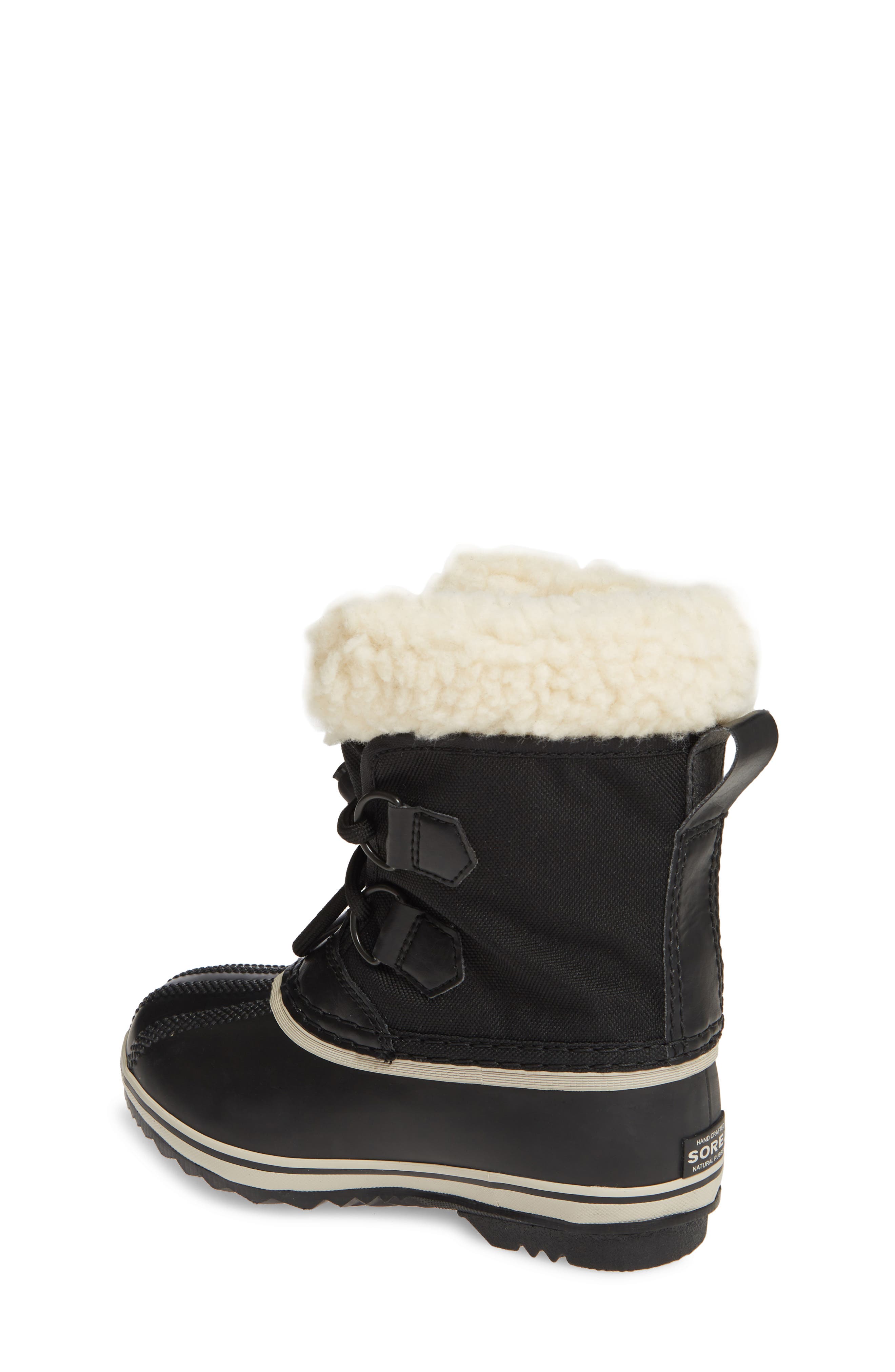 Kids' Yoot Pac Waterproof Snow Boot, Alternate, color, BLACK MULTI