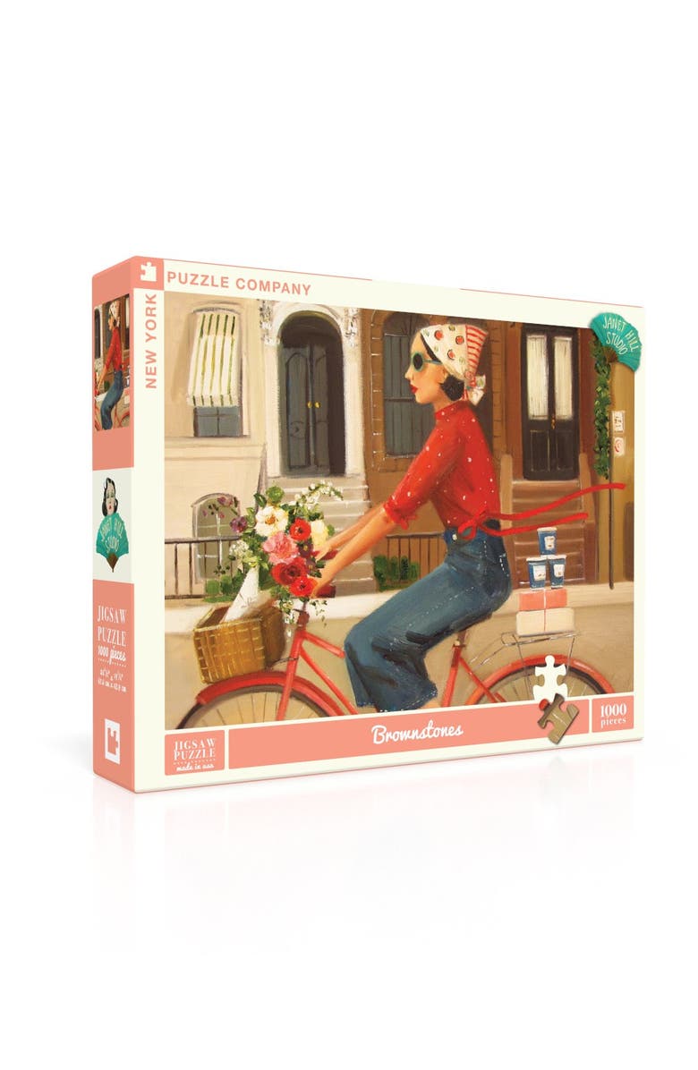 NEW YORK PUZZLE COMPANY Brownstones 1000 Piece Puzzle, Alternate, color, NO COLOR