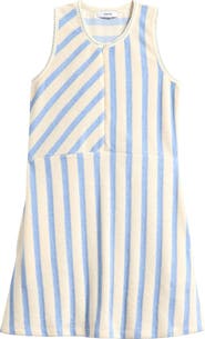 Reiss Kids' Sunny Stripe Terry Dress
