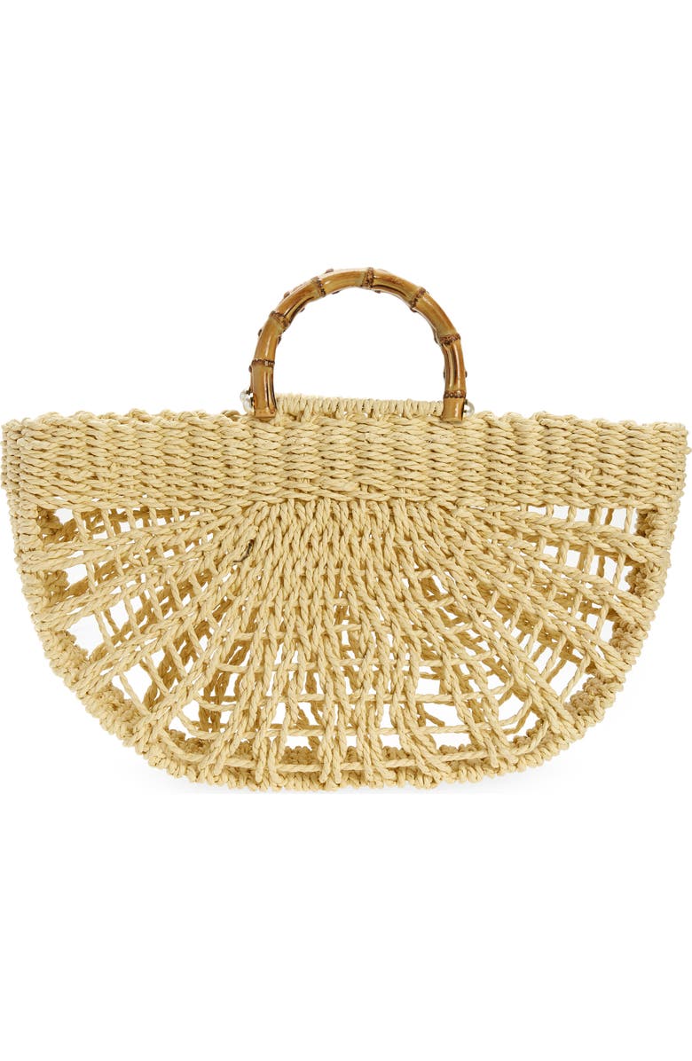 BTB Los Angeles Straw Tote, Alternate, color,