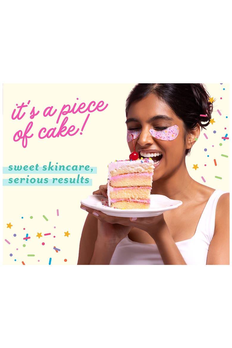 Eye Want Cake Smoothing & Hydrating 5-Pack Eye Patches, Alternate, color, NO COLOR