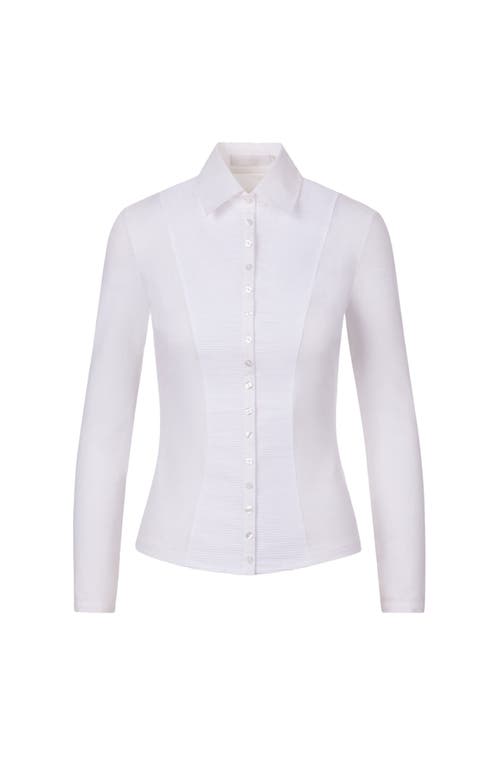 Anne Fontaine Clodie Blouse In White