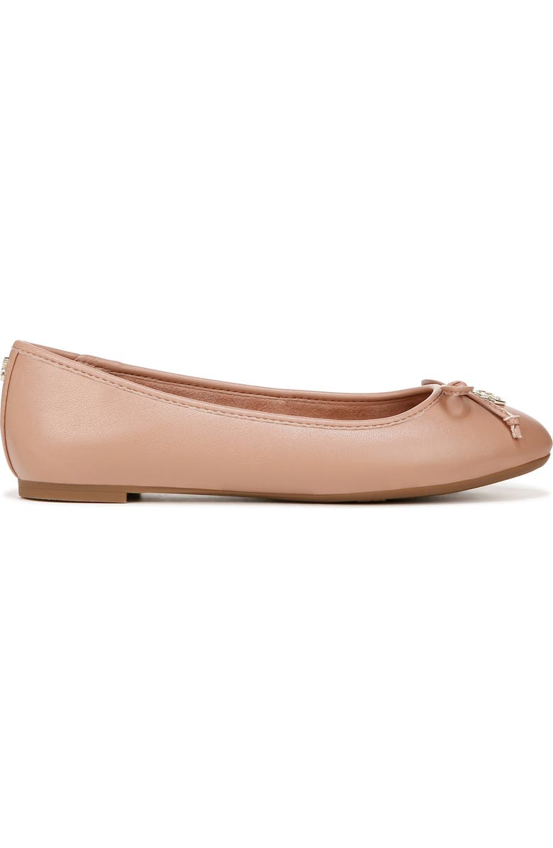 SAM & LIBBY Callan Bow Ballet Flat, Alternate, color, Frnchmac