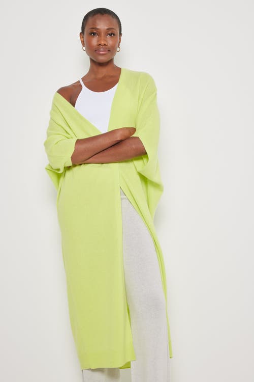 Lisa Todd Uptown Cashmere Duster In Julep