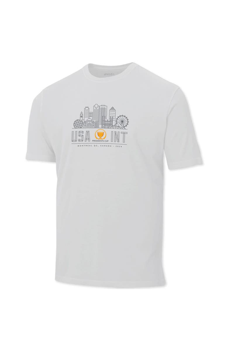 AHEAD Men's Ahead  White 2024 Presidents Cup  Chapmant T-Shirt, Alternate, color, 