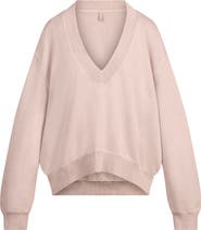 SKIMS V-Neck Fleece Pullover