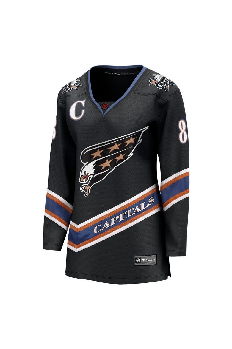 Women's Fanatics Branded Alexander Ovechkin Black Washington Capitals Special Edition 2.0 Breakaway Player Jersey, Alternate, color, Black