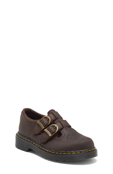 Kids' 8065 J Leather T-Bar Mary Jane