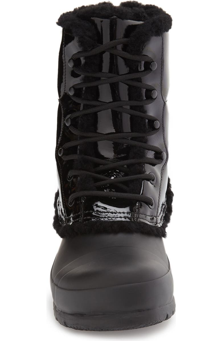 Hunter Original Genuine Shearling Lined Waterproof Boot, Alternate, color,