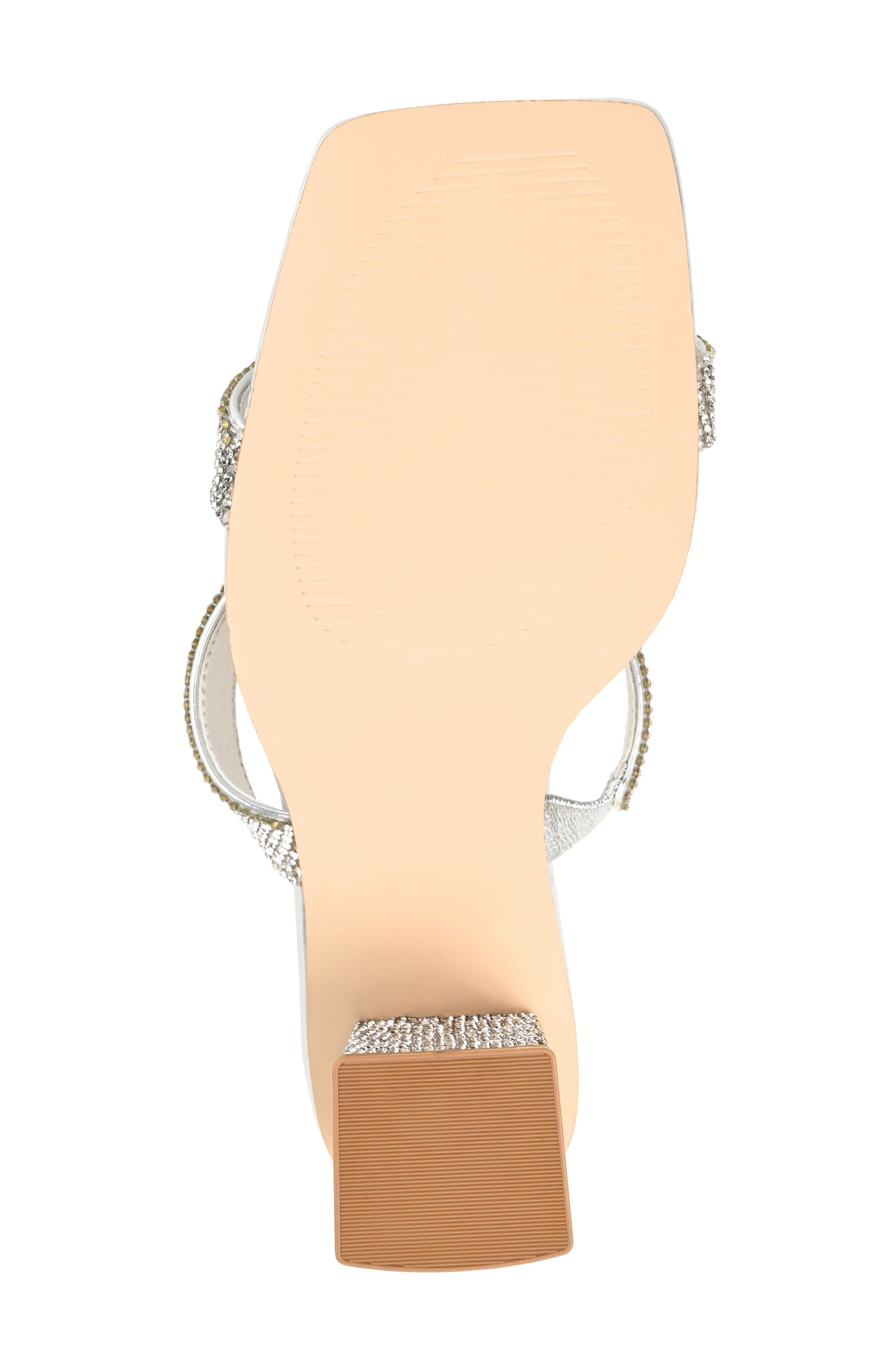 Journee Collection Shandee Heeled Sandal, Alternate, color, Silver