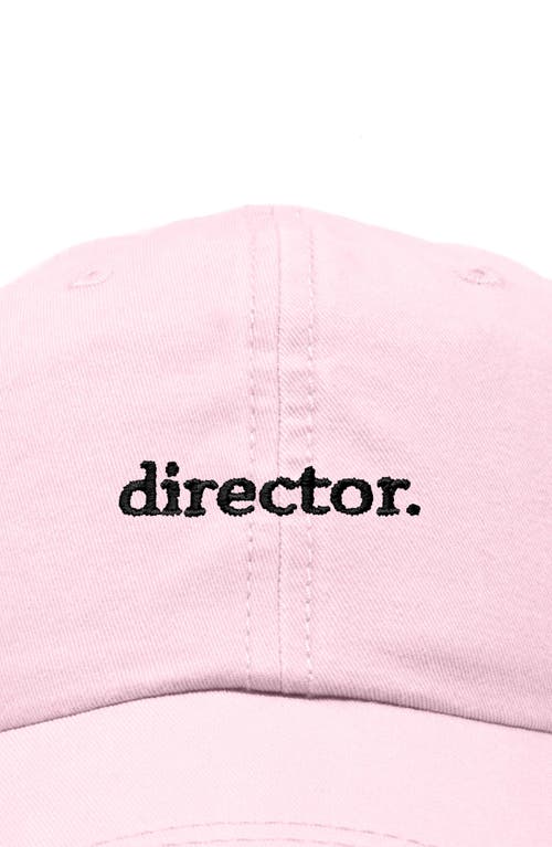 DALIX DALIX DIRECTOR EMBROIDERED LOW CROWN CAP