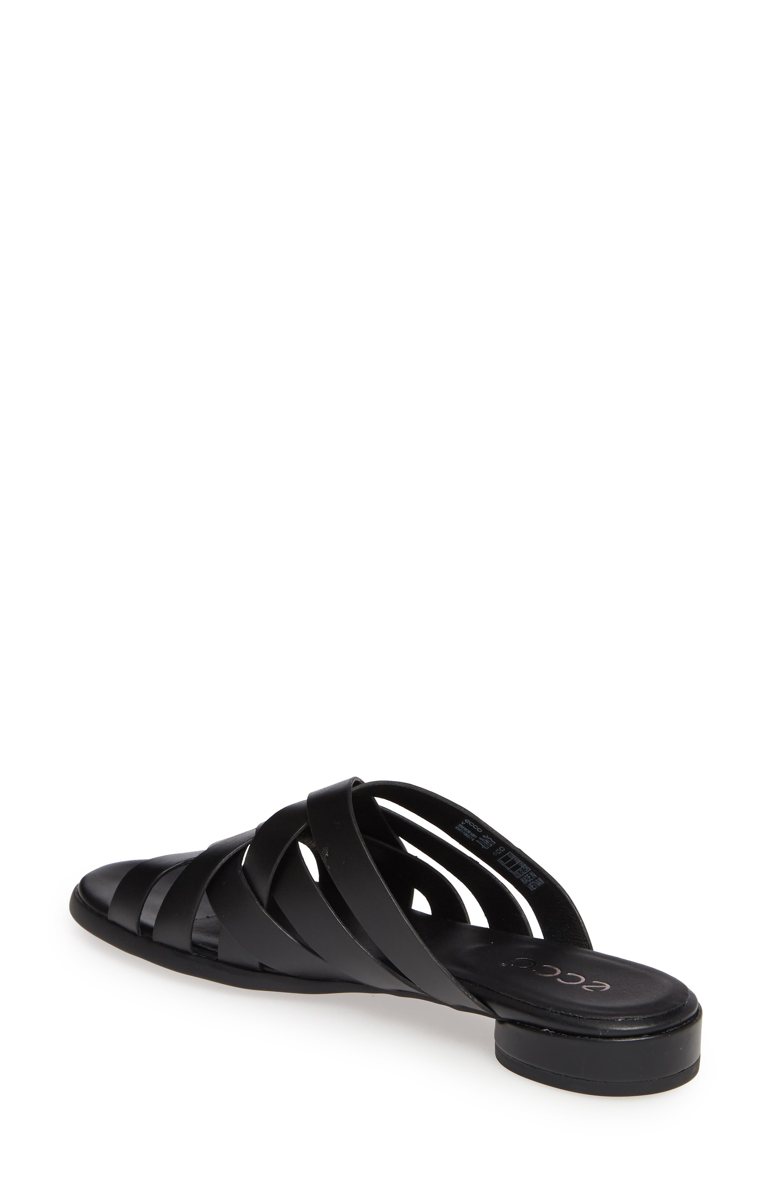 ECCO Strappy Slide Sandal, Alternate, color, 