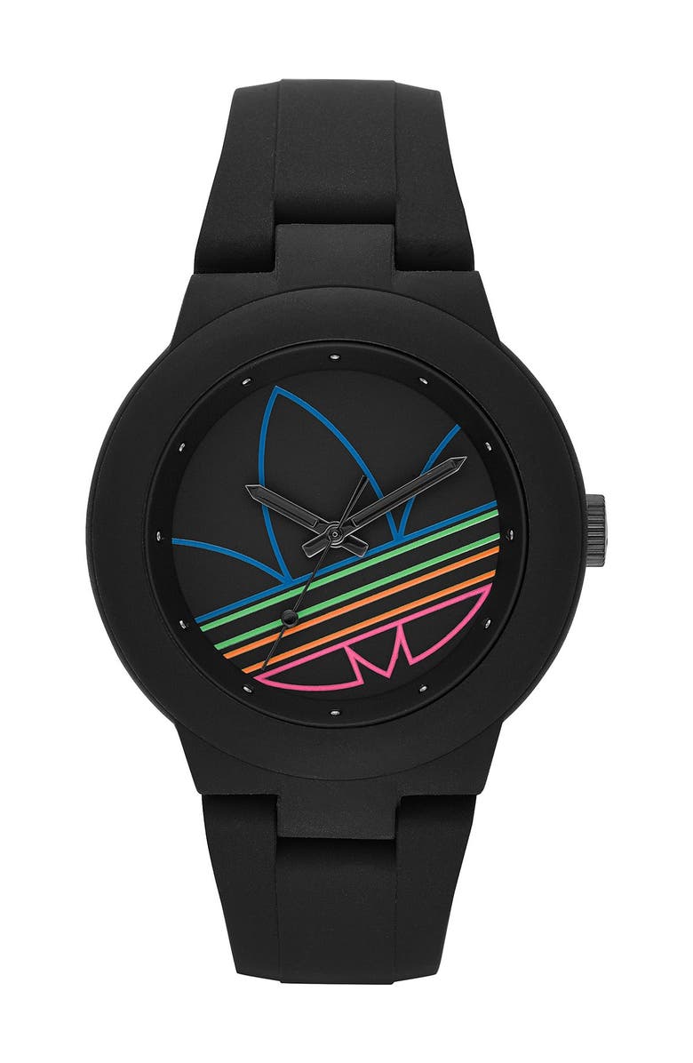 adidas Originals 'Aberdeen' Sports Watch, 41mm, Main, color, 
