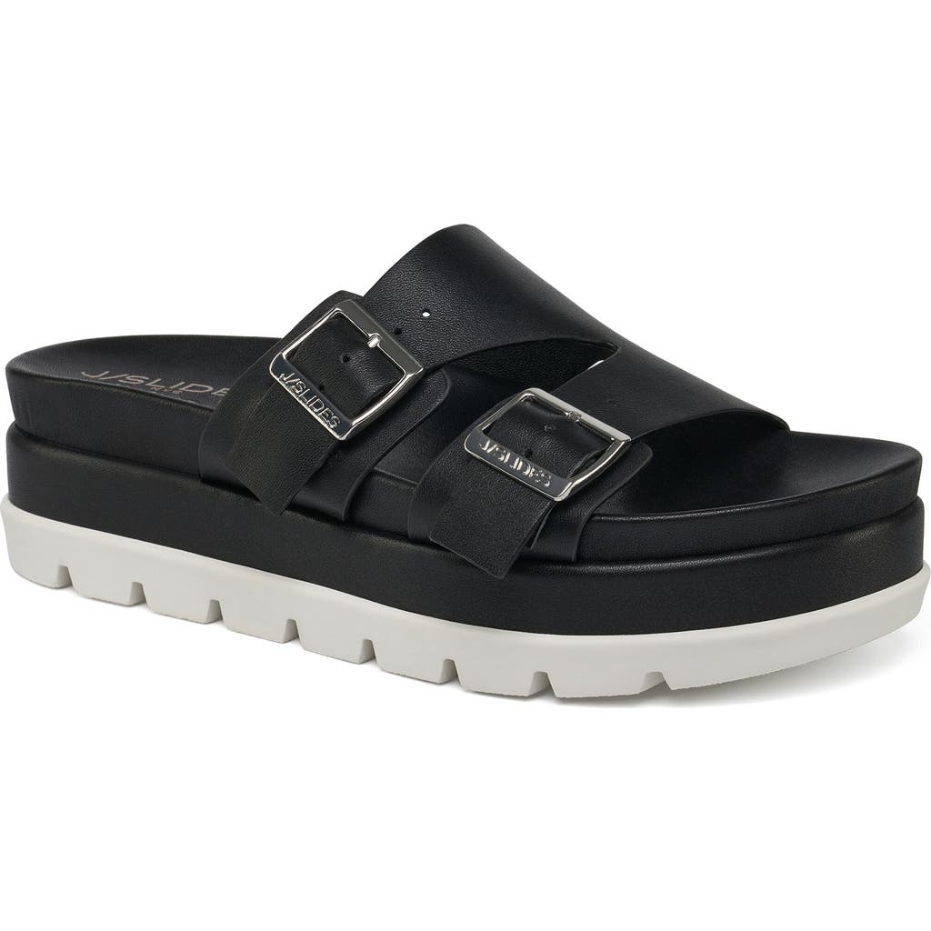 JSlides Footwear Bianca Sandal in Black  product
