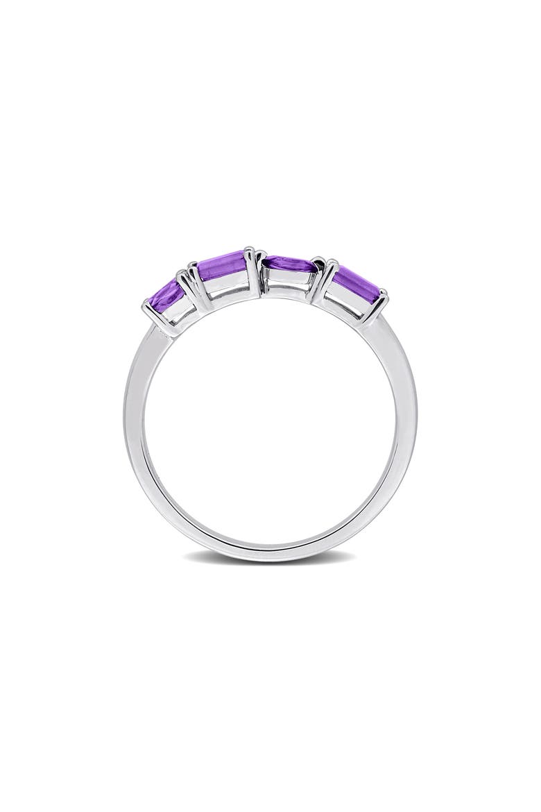 Multiple Cut Amethyst Stacking Ring, Alternate, color, PURPLE
