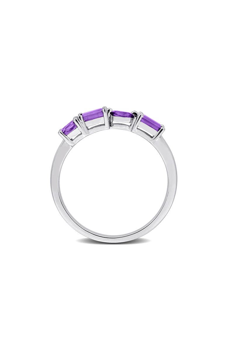 DELMAR Multiple Cut Amethyst Stacking Ring, Alternate, color, Purple