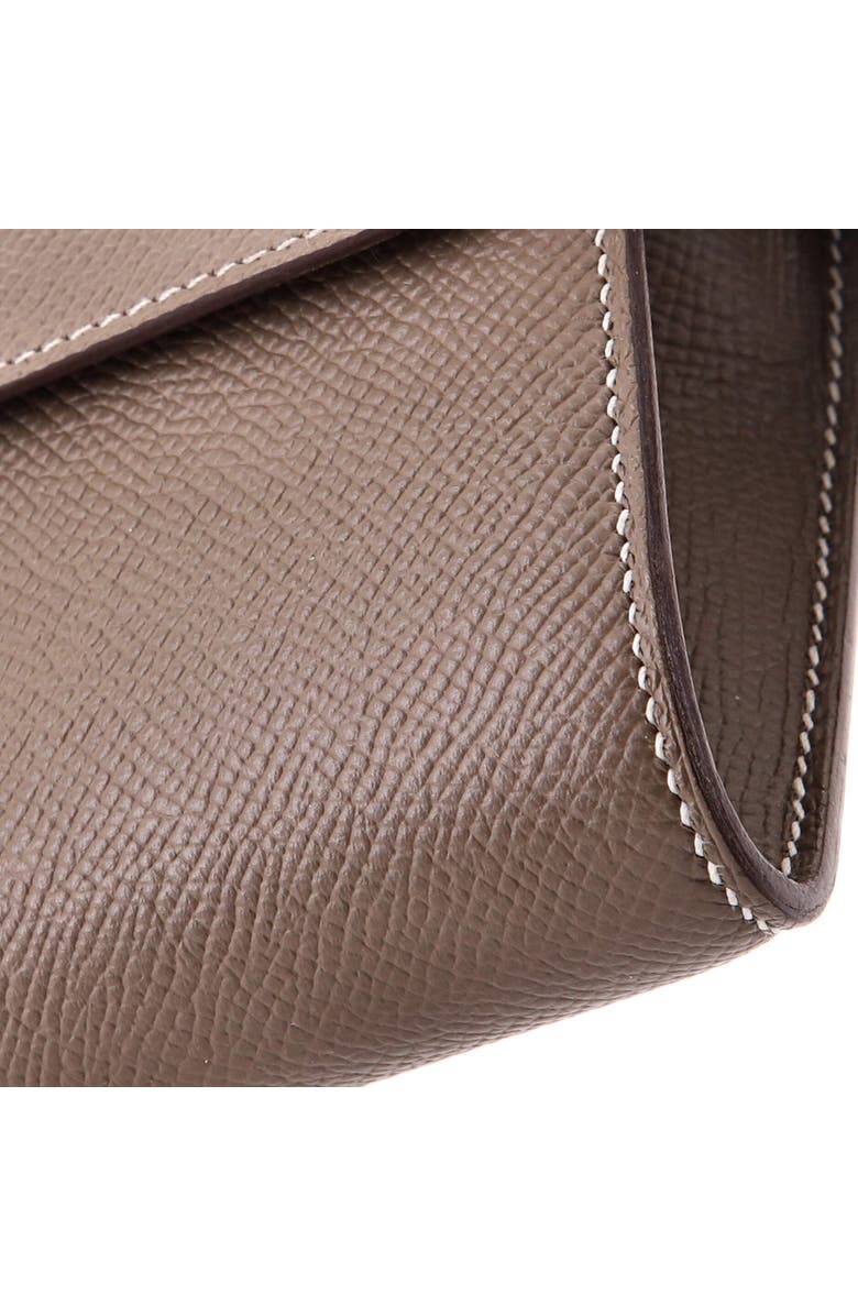 Pre-Owned Hermes Constance To Go Wallet Epsom, Alternate, color, Etoupe