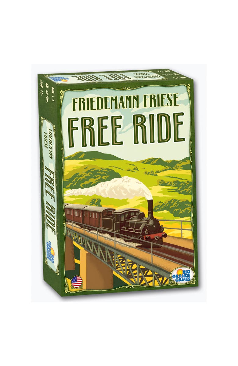 Rio Grande Games Free Ride Strategy Board Game, Main, color, 