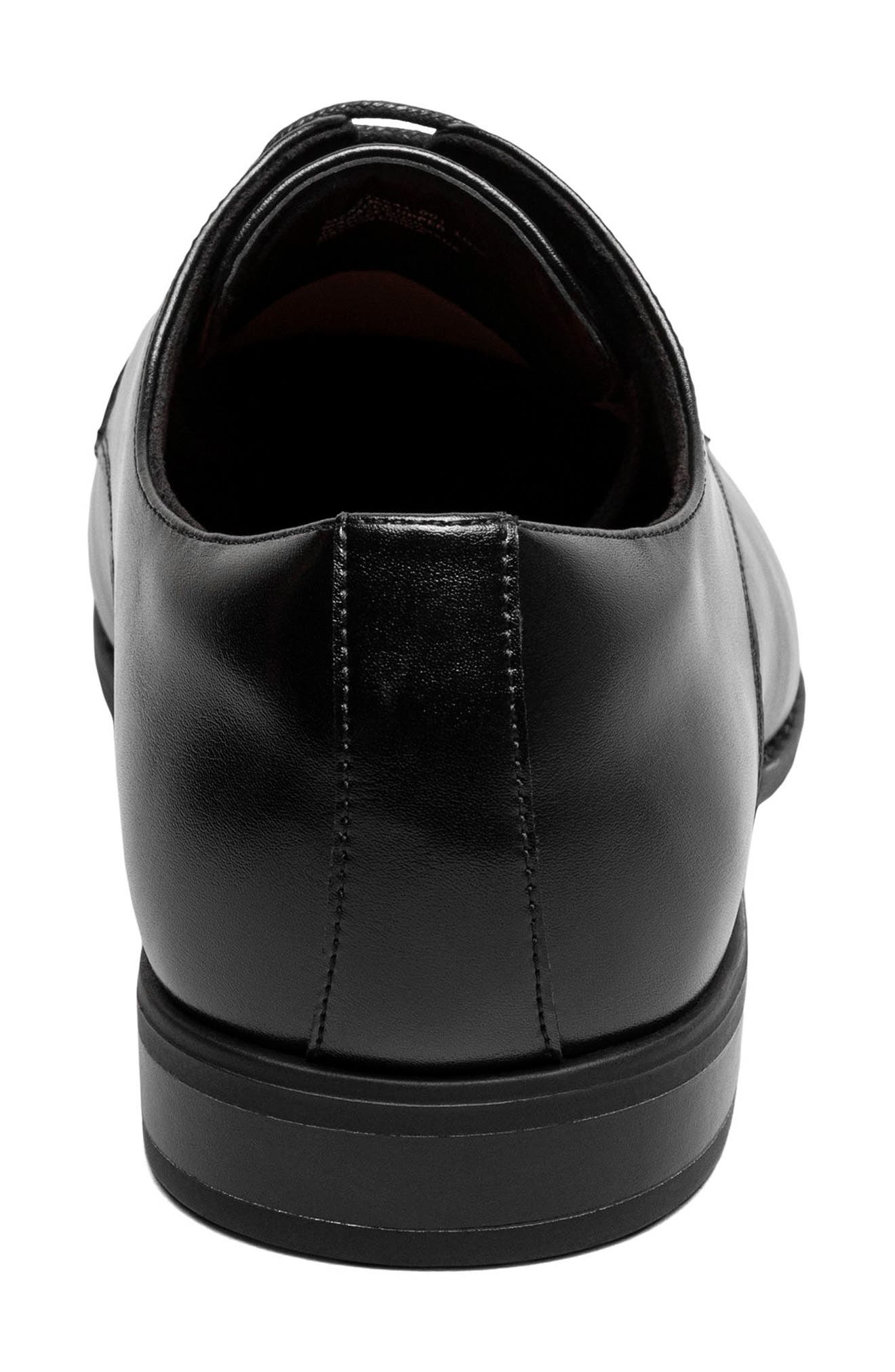 Stacy Adams Nelson Cap Toe Derby, Alternate, color, Black