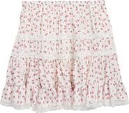 Walking on Sunshine Kids' Floral Print Woven Skirt