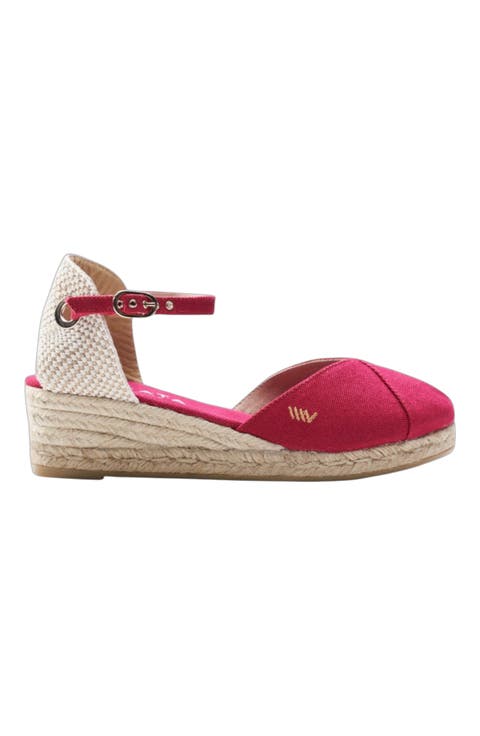 Pubol Canvas Espadrille Wedges