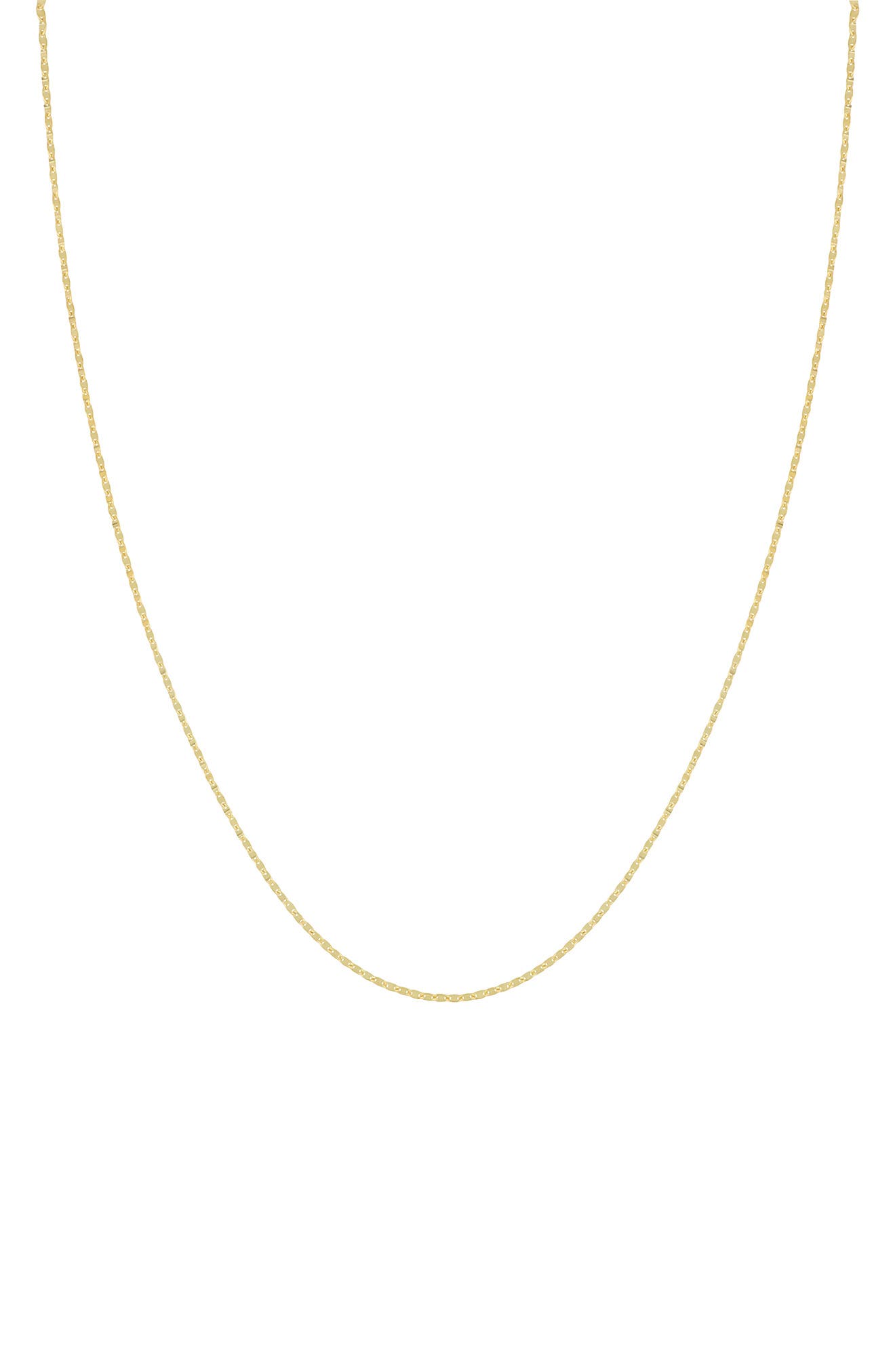 14K Gold Mariner Chain Necklace